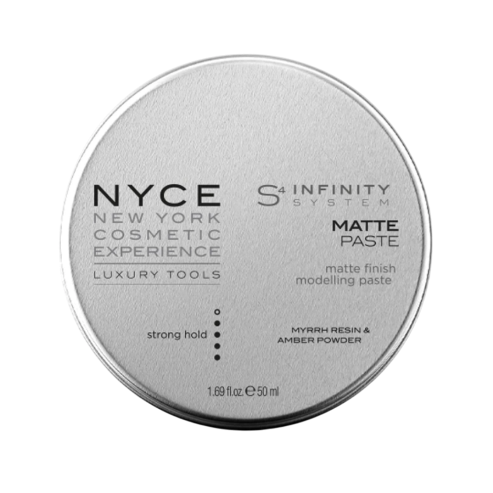 NYCE Luxury Tools Styling S4 Infinity Matte Paste 50ml - Паста для укладки волосся з матовим ефектом NYCE Luxury Tools Styling S4 Infinity Matte Paste 50ml - Паста для укладки волосся з матовим ефектом
